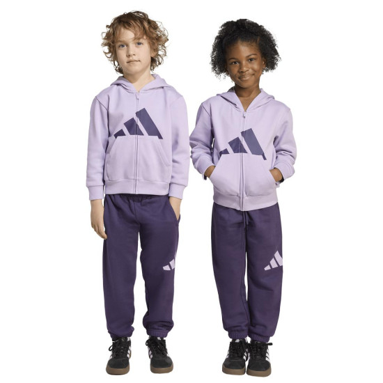 Adidas Παιδικές φόρμες σετ Sportswear Big Logo Fleece Full-Zip Tracksuit